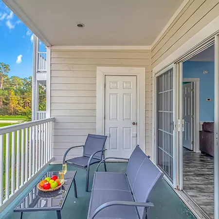 Spacious 2 Bed 2 Bath Golf Course Condo - Perfect For 6-8 Guests! Magnolia North Unit 201